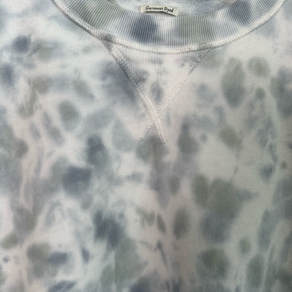 Abercrombie Oversized Tie-Dye Soft AF Crewneck Sweatshirt - Picture 3 of 9